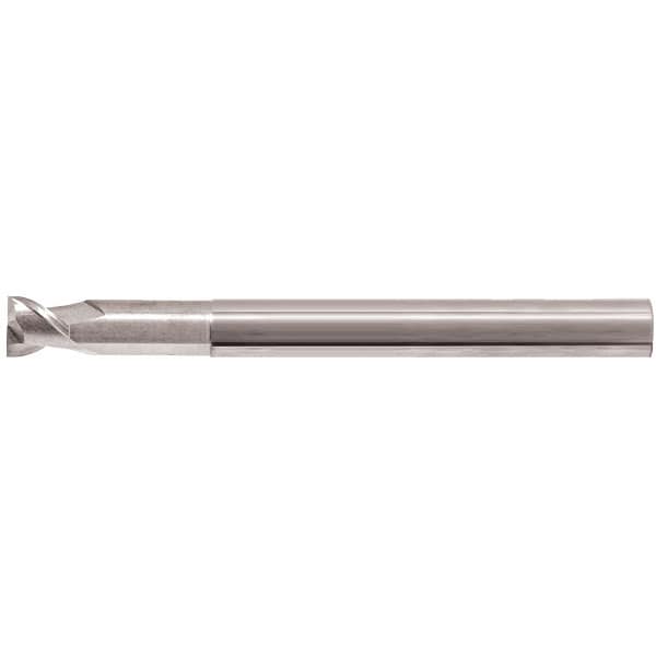 20x25x20x150 2FL Ball 50 Degree Helix Short Flute Endmill, 18mm Neck Diameter, 65mm Reach